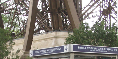 Compra de boletos para la Torre Eiffel por Internet, Monumento-Francia (1)