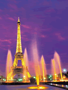 Eiffel Tower Fountains